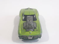 2010 Hot Wheels Toon'd Muscle '63 Corvette Tooned Metallic Green Die Cast Toy Car Vehicle