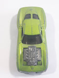 2010 Hot Wheels Toon'd Muscle '63 Corvette Tooned Metallic Green Die Cast Toy Car Vehicle