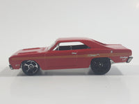 2014 Hot Wheels HW Workshop: Muscle Mania 1974 Brazilian Dodge Charger R/T Dart Red Die Cast Toy Car Vehicle