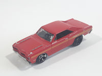 2014 Hot Wheels HW Workshop: Muscle Mania 1974 Brazilian Dodge Charger R/T Dart Red Die Cast Toy Car Vehicle