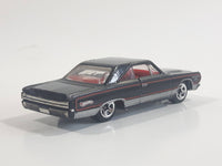 2010 Hot Wheels Mopar Mania '67 Dodge Plymouth GTX Metalflake Black Die Cast Toy Muscle Car Vehicle