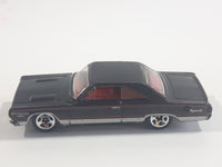 2010 Hot Wheels Mopar Mania '67 Dodge Plymouth GTX Metalflake Black Die Cast Toy Muscle Car Vehicle