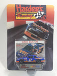 1993 Racing Champions Hardee's Racing #2 Ward Burton Hardee's Fresh Fried Chicken Mello Yello Chevy Lumina Dark Blue Die Cast Toy Race Car Vehicle with Collector Card and Display Stand - New in Package Sealed