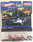 2012 Hot Wheels IZOD Indycar Series 2011 IndyCar Oval Course Race Car Sarah Fisher #67 Pink Die Cast Toy Car Vehicle with Real Riders New in Package