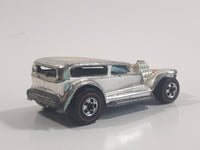 Vintage 1976 Hot Wheels Super Chromes Prowler Chrome Die Cast Toy Car Vehicle with Red Line Wheels - Hong Kong