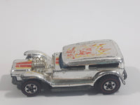 Vintage 1976 Hot Wheels Super Chromes Prowler Chrome Die Cast Toy Car Vehicle with Red Line Wheels - Hong Kong