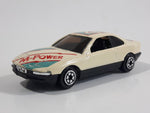 Yatming BMW 850i Tan White Red M-Power Blue #4 Sport No. 804 Die Cast Toy Car Vehicle