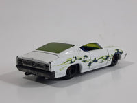 2019 Hot Wheels HW Flames '69 Ford Torino Talladega White Die Cast Toy Muscle Car Vehicle