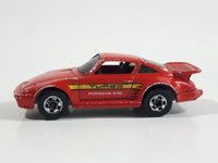 1991 Hot Wheels Porsche 930 Red Die Cast Toy Sports Car Vehicle