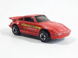 1991 Hot Wheels Porsche 930 Red Die Cast Toy Sports Car Vehicle