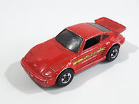 1991 Hot Wheels Porsche 930 Red Die Cast Toy Sports Car Vehicle