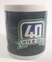 2010 Vancouver Canucks NHL Ice Hockey Team 1970 to 2010 40th Anniversary Ceramic Coffee Mug Cup