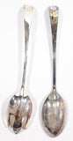 Elegance Silver Plated Zinc Salad Spoon & Fork Set No. 618 In Box - USED Condition