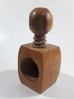 Wood Screw Nutcracker Block