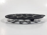 Vintage Ornate Circular Cast Iron Hot Plate Holder
