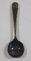 Vintage EPNS A Electroplated Nickel Silver 2 5/8" Small Salt Spoon R Badge with Unicorn Hallmark