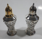 International Silver Company Botanica Silver Plated Salt and Pepper Shakers New in Box