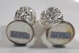 International Silver Company Botanica Silver Plated Salt and Pepper Shakers New in Box