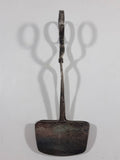 Vintage Handarbeit German Scissor Style Metal Tongs 6 3/4" Long
