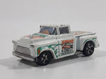 2003 Hot Wheels Radical Wrestlers 1956 Chevy '56 Flashsider Truck White Die Cast Toy Car Vehicle