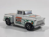 2003 Hot Wheels Radical Wrestlers 1956 Chevy '56 Flashsider Truck White Die Cast Toy Car Vehicle