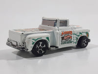 2003 Hot Wheels Radical Wrestlers 1956 Chevy '56 Flashsider Truck White Die Cast Toy Car Vehicle