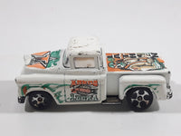 2003 Hot Wheels Radical Wrestlers 1956 Chevy '56 Flashsider Truck White Die Cast Toy Car Vehicle