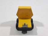 Vintage 1973 Lesney Matchbox Superfast Articulated Semi Tractor Truck No. 50 Yellow Die Cast Toy Car Vehicle