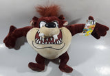2005 Ganz Warner Bros. Looney Tunes Taz Cartoon Character 8" Tall Plush Stuffed Animal with Tags