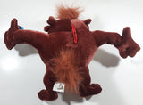 2005 Ganz Warner Bros. Looney Tunes Taz Cartoon Character 8" Tall Plush Stuffed Animal with Tags
