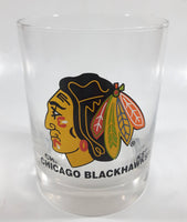 Chicago Blackhawks NHL Ice Hockey Team 4" Tall Clear Glass Cup