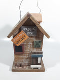 Guns and Whiskey Trading Post Themed Highly Detailed Hanging Birdhouse Style Wood Building Model