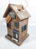 Guns and Whiskey Trading Post Themed Highly Detailed Hanging Birdhouse Style Wood Building Model