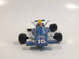 Vintage Summer Marz Karz S8015 Smadow DN4 Formula-1 Elf #15 Blue Die Cast Toy Car Vehicle Missing a Wheel