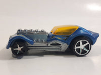 2008 Hot Wheels Dieselboy Blue Plastic Toy Car Vehicle McDonald's Happy Meal