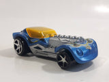 2008 Hot Wheels Dieselboy Blue Plastic Toy Car Vehicle McDonald's Happy Meal