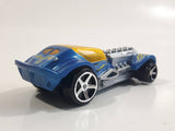 2008 Hot Wheels Dieselboy Blue Plastic Toy Car Vehicle McDonald's Happy Meal