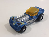 2008 Hot Wheels Dieselboy Blue Plastic Toy Car Vehicle McDonald's Happy Meal