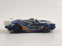 2014 Hot Wheels HW Race: HW Race Team Imparable Metalflake Blue Die Cast Toy Car Vehicle