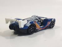 2014 Hot Wheels HW Race: HW Race Team Imparable Metalflake Blue Die Cast Toy Car Vehicle