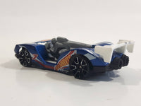 2014 Hot Wheels HW Race: HW Race Team Imparable Metalflake Blue Die Cast Toy Car Vehicle