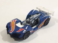 2014 Hot Wheels HW Race: HW Race Team Imparable Metalflake Blue Die Cast Toy Car Vehicle