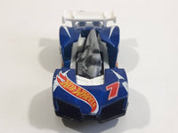 2014 Hot Wheels HW Race: HW Race Team Imparable Metalflake Blue Die Cast Toy Car Vehicle