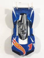 2014 Hot Wheels HW Race: HW Race Team Imparable Metalflake Blue Die Cast Toy Car Vehicle