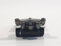 1997 Tomy GoGoGo Racers Silver and Orange Miniature Die Cast Toy Race Car Vehicle