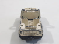 Vintage 1981 ERTL Dukes of Hazzard Daisy Duke's Jeep White Cream Die Cast Toy Car Vehicle 1/64 Scale