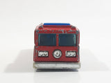 1982 Hot Wheels Fire Eater Red Fire Truck Die Cast Toy Car Vehicle - BW - Blue Lights - Hong Kong