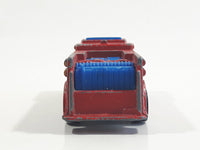 1982 Hot Wheels Fire Eater Red Fire Truck Die Cast Toy Car Vehicle - BW - Blue Lights - Hong Kong