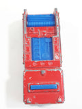 1982 Hot Wheels Fire Eater Red Fire Truck Die Cast Toy Car Vehicle - BW - Blue Lights - Hong Kong