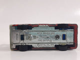 1982 Hot Wheels Fire Eater Red Fire Truck Die Cast Toy Car Vehicle - BW - Blue Lights - Hong Kong